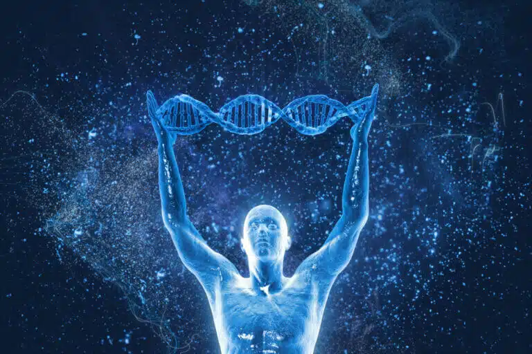 جزيء الحمض النووي. الصورة: موقع إيداع الصور.com