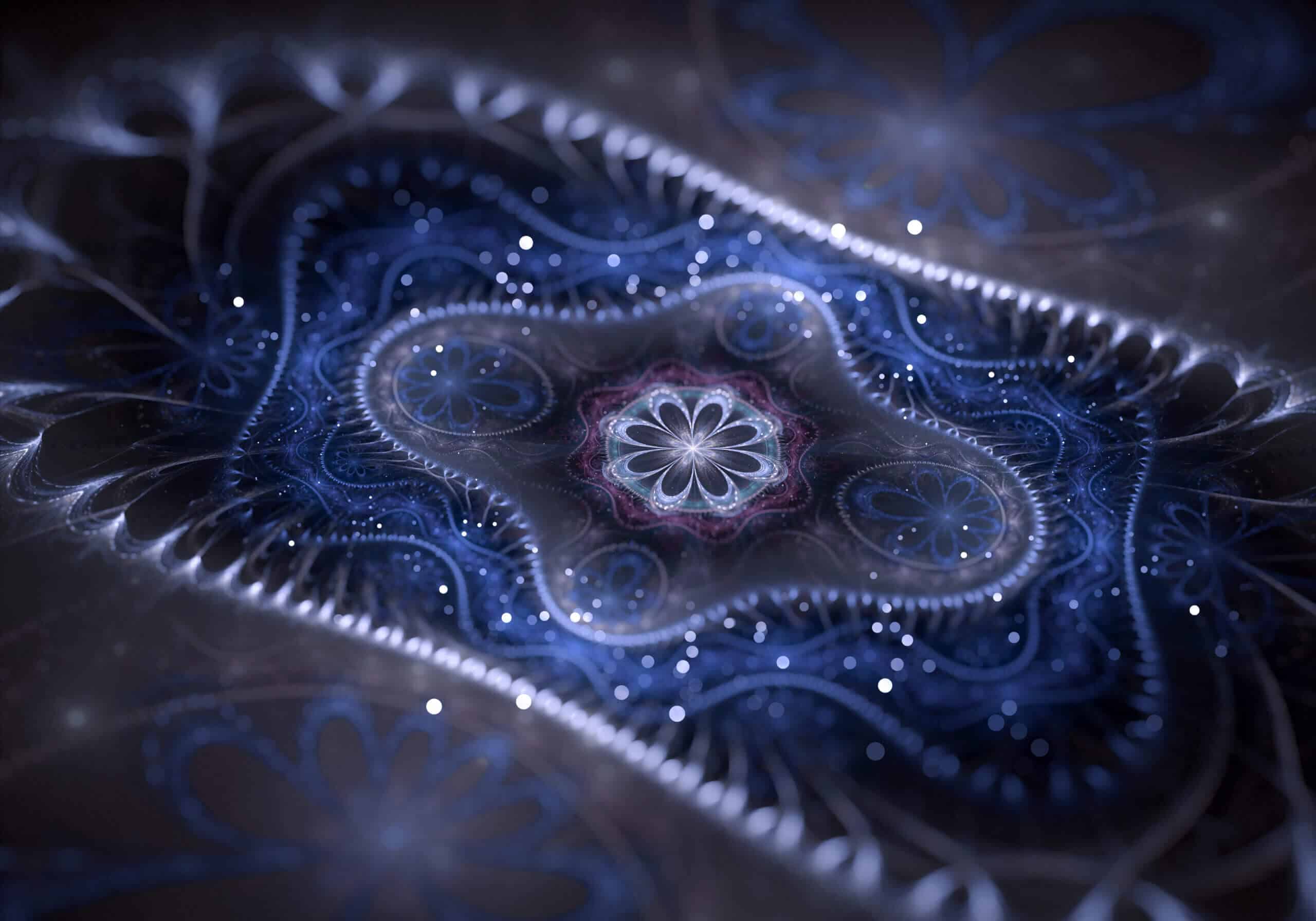 Quantum mechanics and particle physics. Illustration: shutterstock