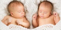 תאומים בני כמה ימים. צילום: depositphotos.com