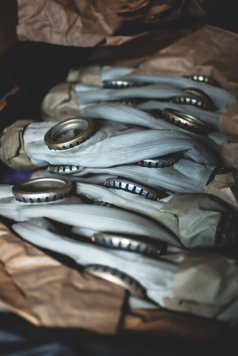 Gas masks are ready for distribution. Photo: depositphotos.com