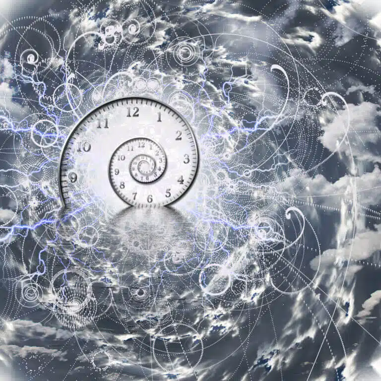 The concept of time in quantum physics. Photo: depositphotos.com