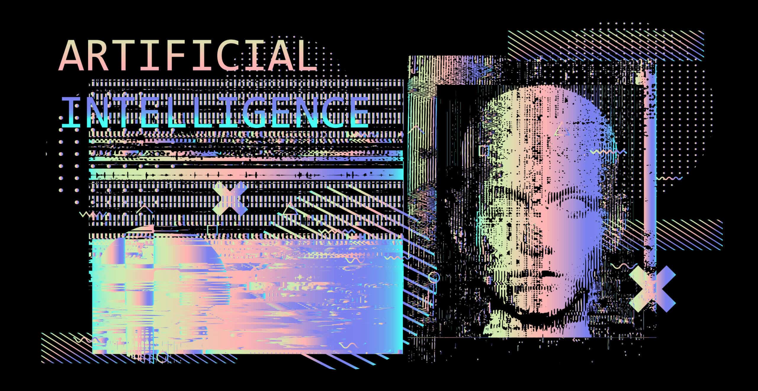 Artificial intelligence and art. Illustration: Shutterstock