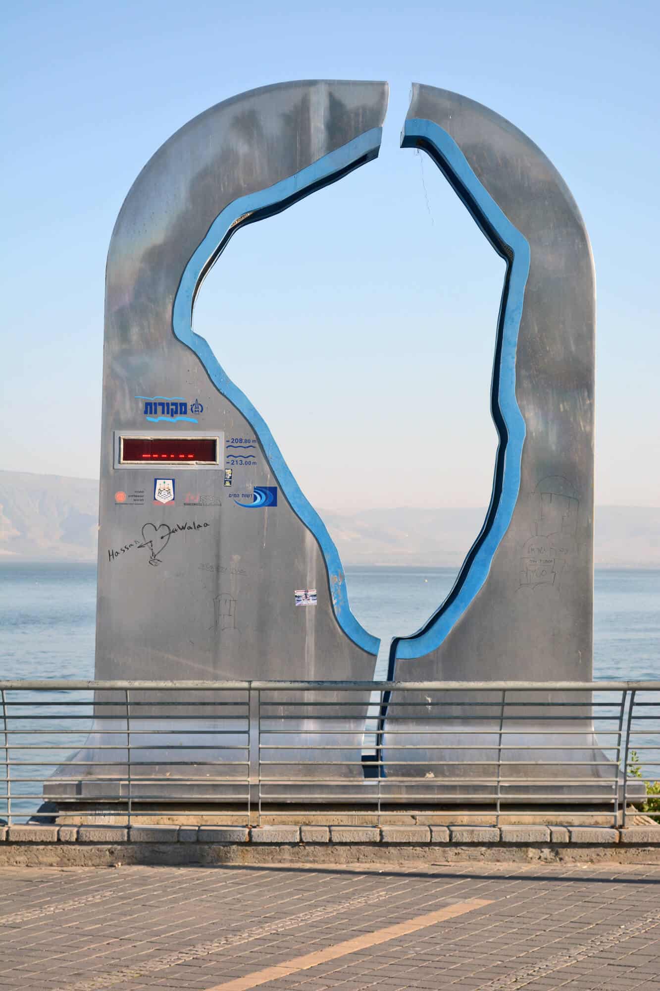 Measuring the Kinneret level. Illustration: depositphotos.com