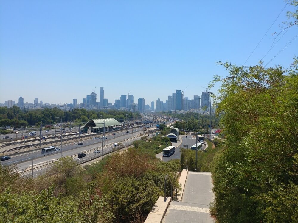 Tel Aviv in one of the Corona closures. Photo: Alon Sin Moshe, Hebrew University.