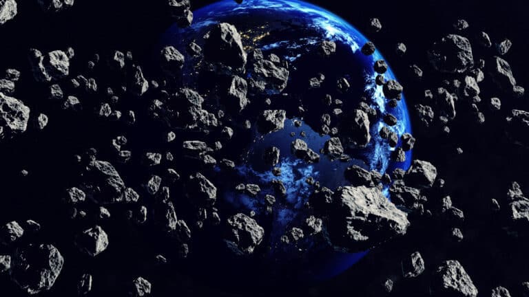 Thousands of asteroids pass by the Earth. Illustration image. Illustration: depositphotos.com