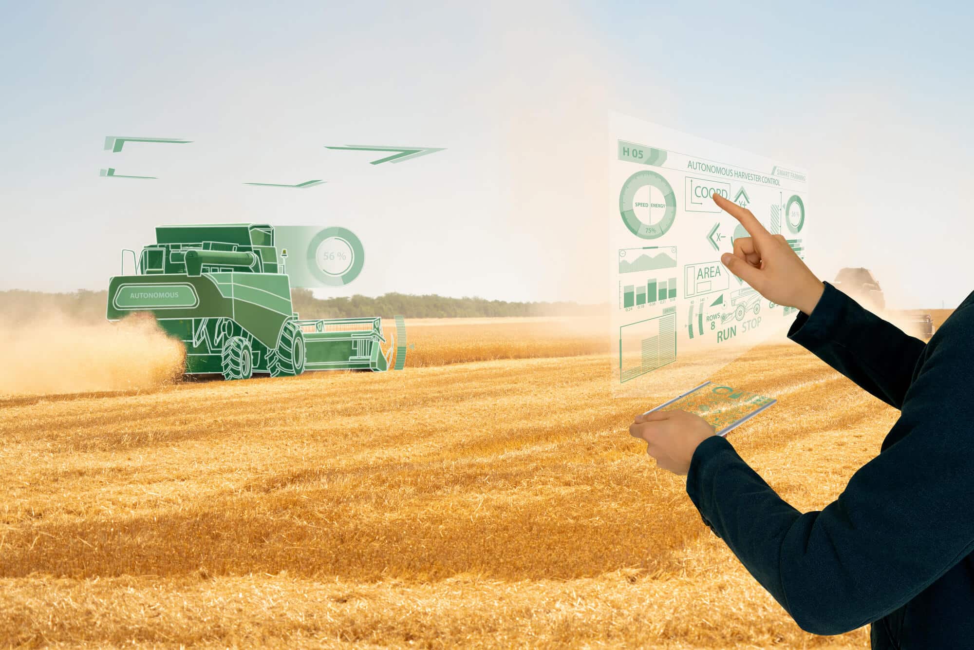 Autonomous agriculture. Illustration: depositphotos.com