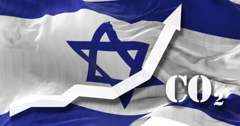 Israel's contribution to the fight against the climate crisis is negative. Illustration: shutterstock