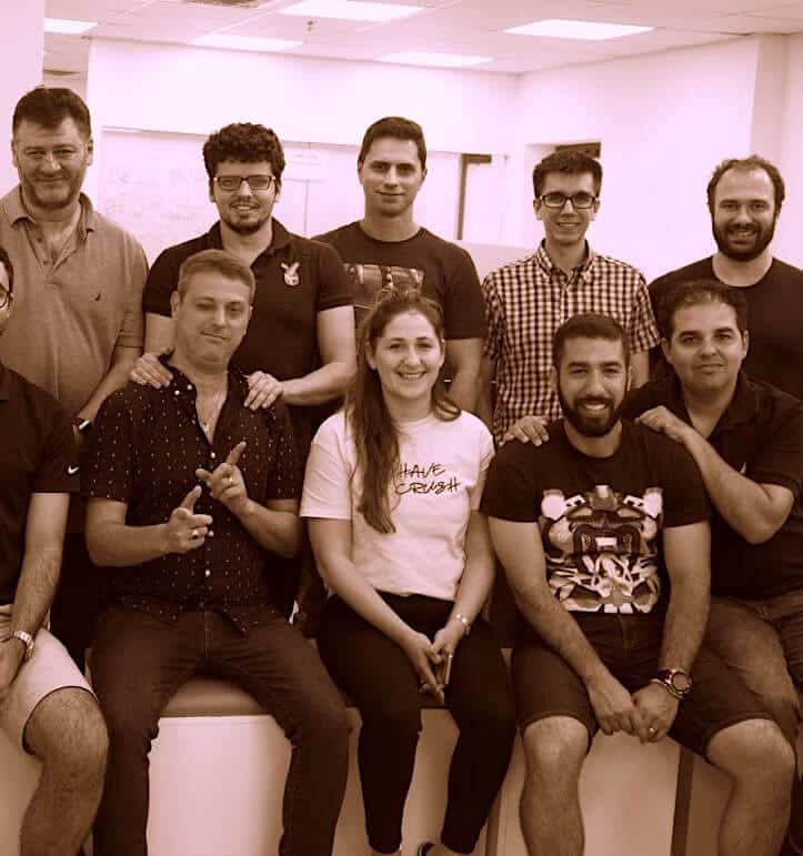 Blink's development team. Photo: Tzachi Mizrahi