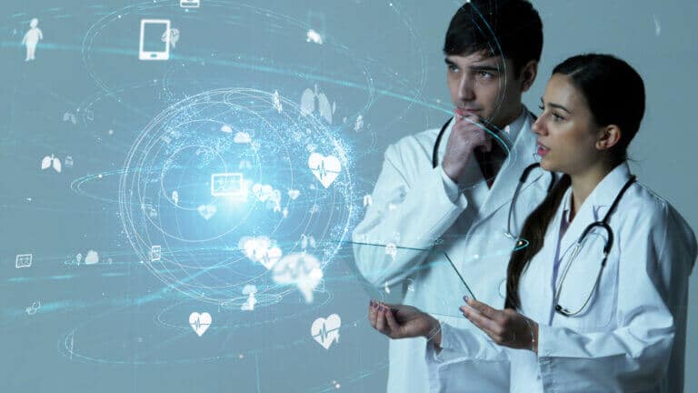 Big data in medicine. Illustration: Shutterstock
