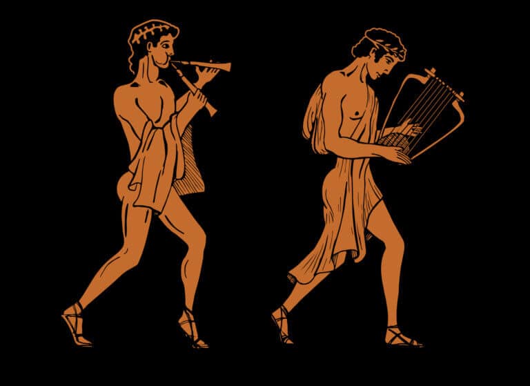 מוזיקאים ביוון העתיקה. המחשה: depositphotos.com