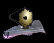 הדמיה של טלסקופ החלל ווב. צילום: נאס"א