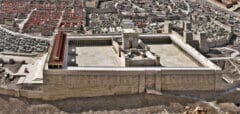 דגם בית המקדש השני. המחשה: depositphotos.com