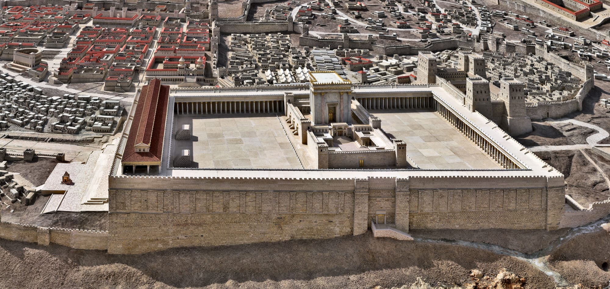 דגם בית המקדש השני. <a href="https://depositphotos.com. ">המחשה: depositphotos.com</a>