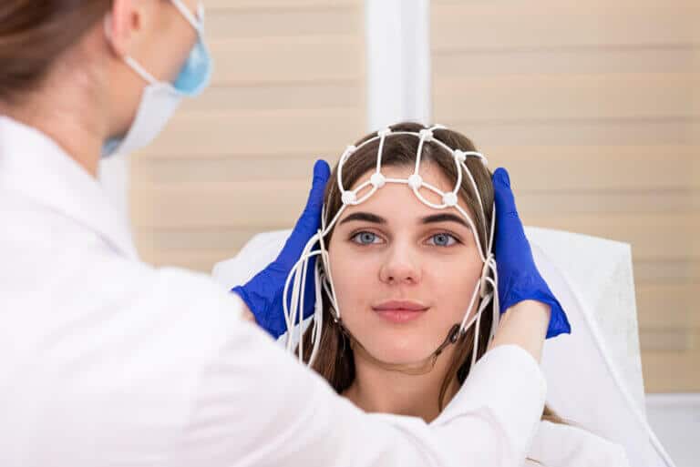 EEG test. Illustration: depositphotos.com
