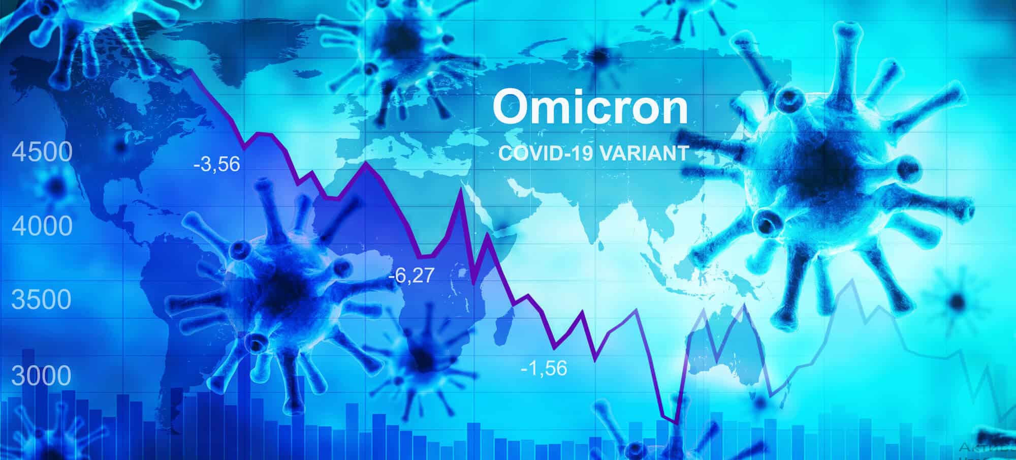 Omicron variant of the corona virus. Illustration: depositphotos.com