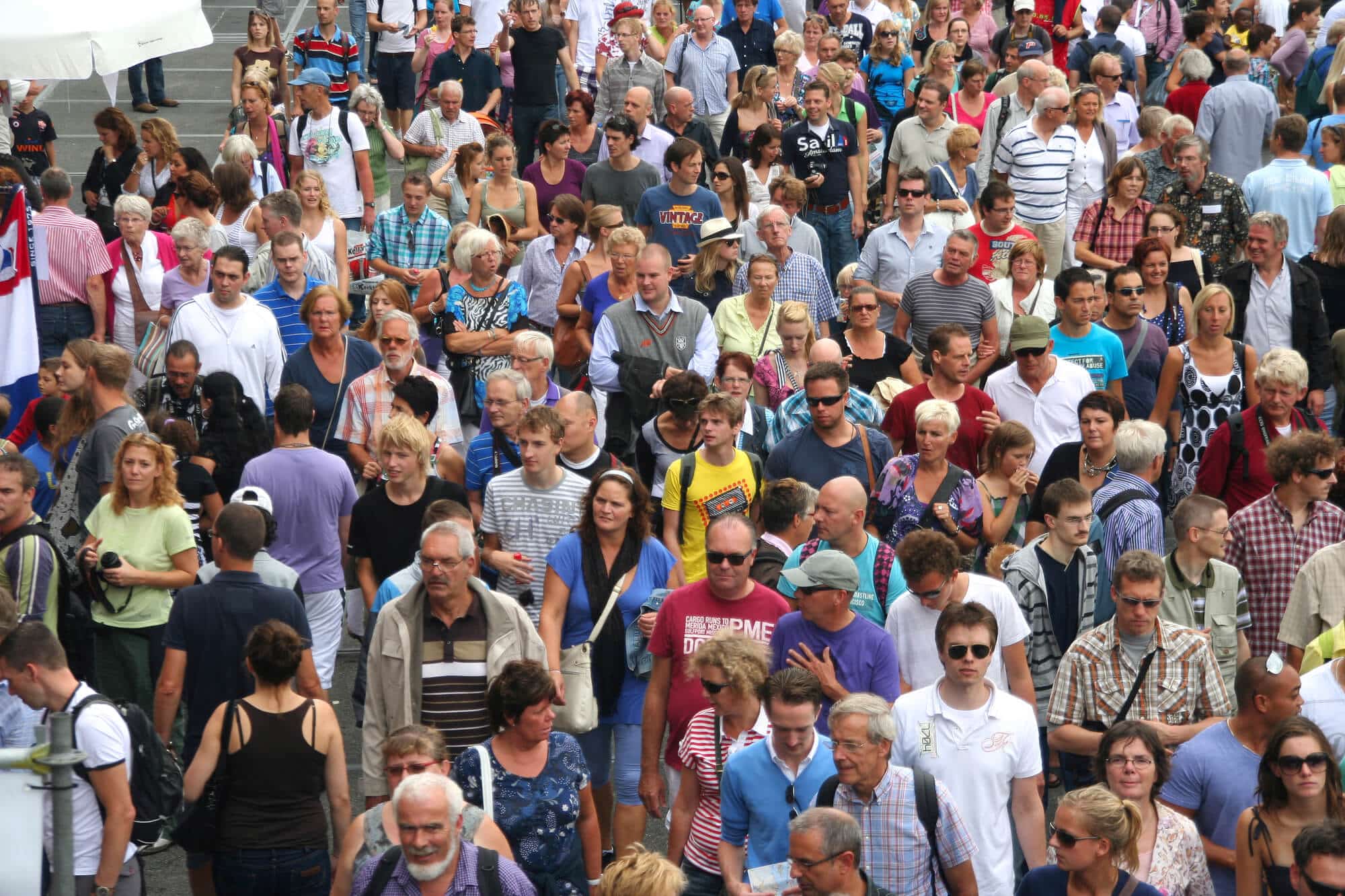 Audience at an event in Amsterdam, August 19, 2010. Illustration: depositphotos.com