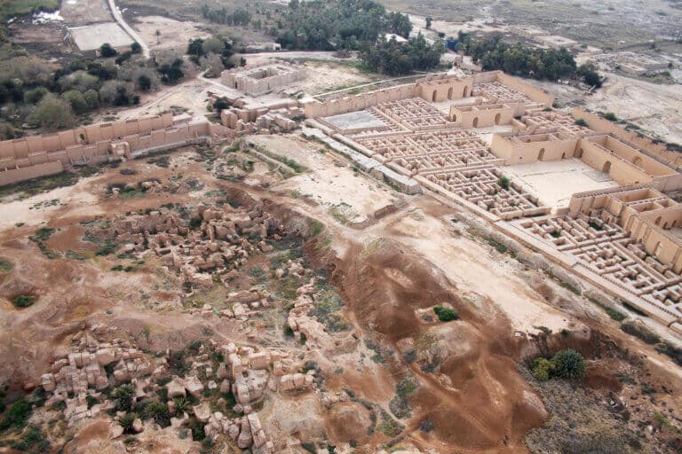 Ancient Babylon site in Iraq. Illustration: depositphotos.com