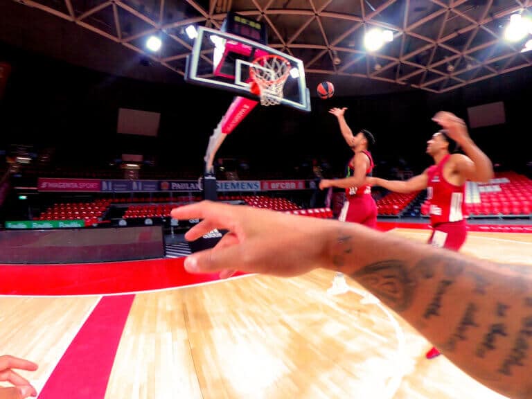 Bayern Munich training shot using the MindFly body camera Photo PR