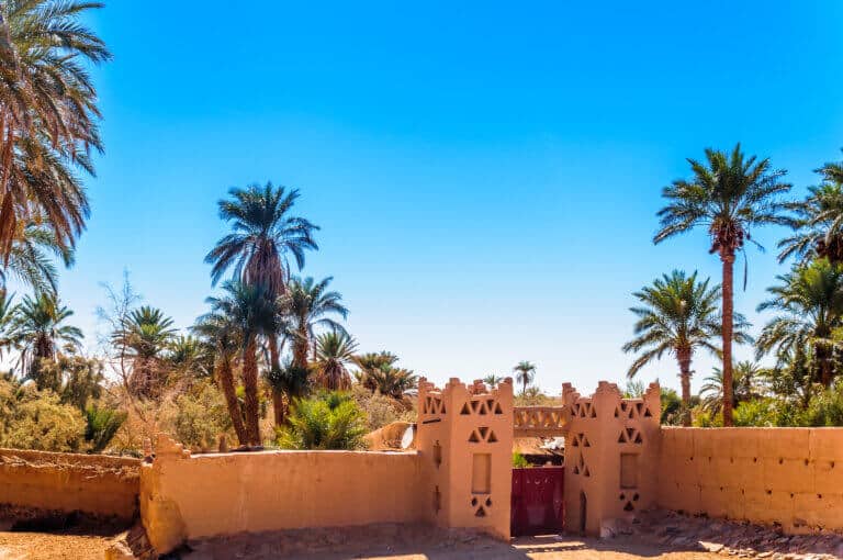Morocco: an oasis in the Sahara desert. Photo: depositphotos.com