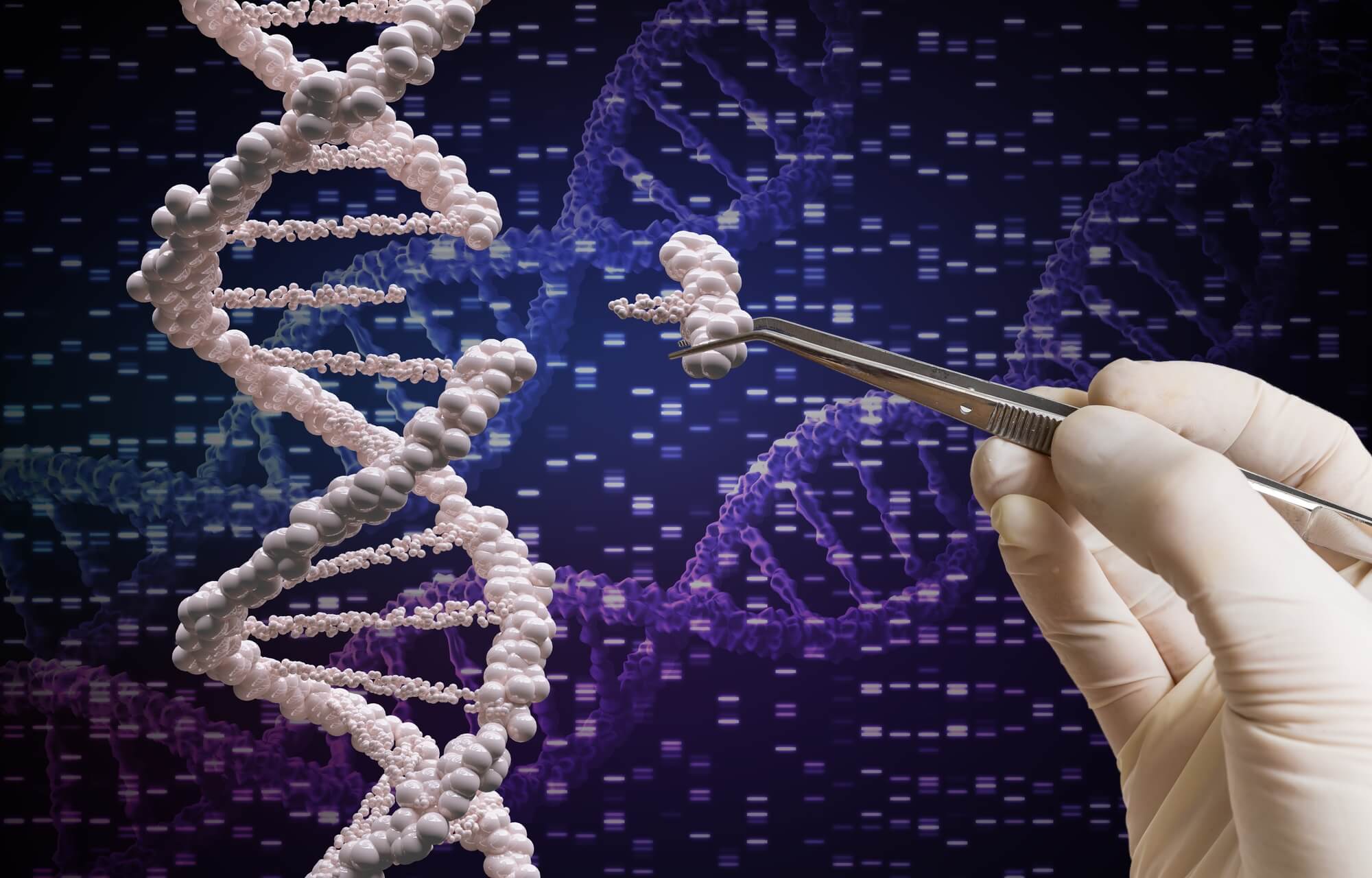 עריכה גנטית באמצעות CRISPR. איור: depositphotos.com