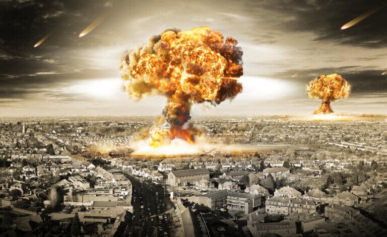 A nuclear war. Image: depositphotos.com