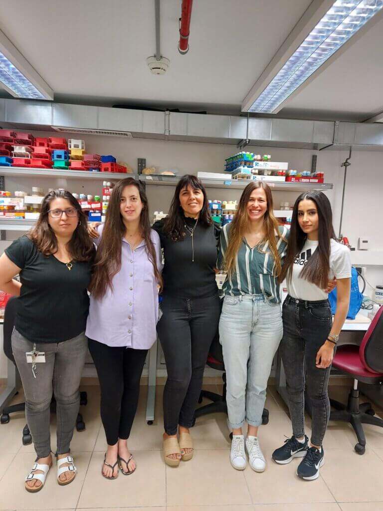 Prof. Toledano and her team. Photo: Technion spokespeople
