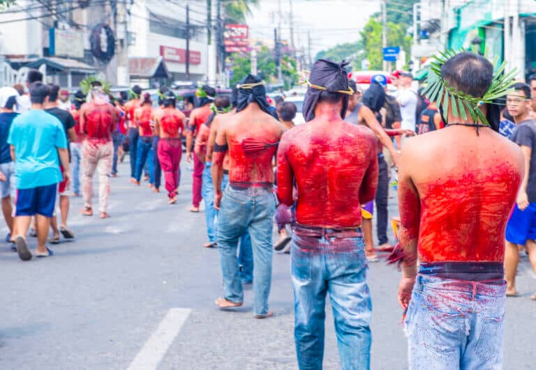 To suffer in the name of religion: commemoration of "Good Friday" (the day of Jesus' crucifixion) in the Philippines, 2019. Image: depositphotos.com