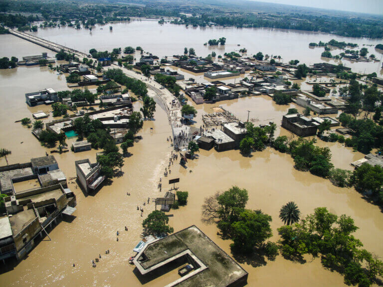 Floods in Pakistan, 2010. Image: depositphotos.com