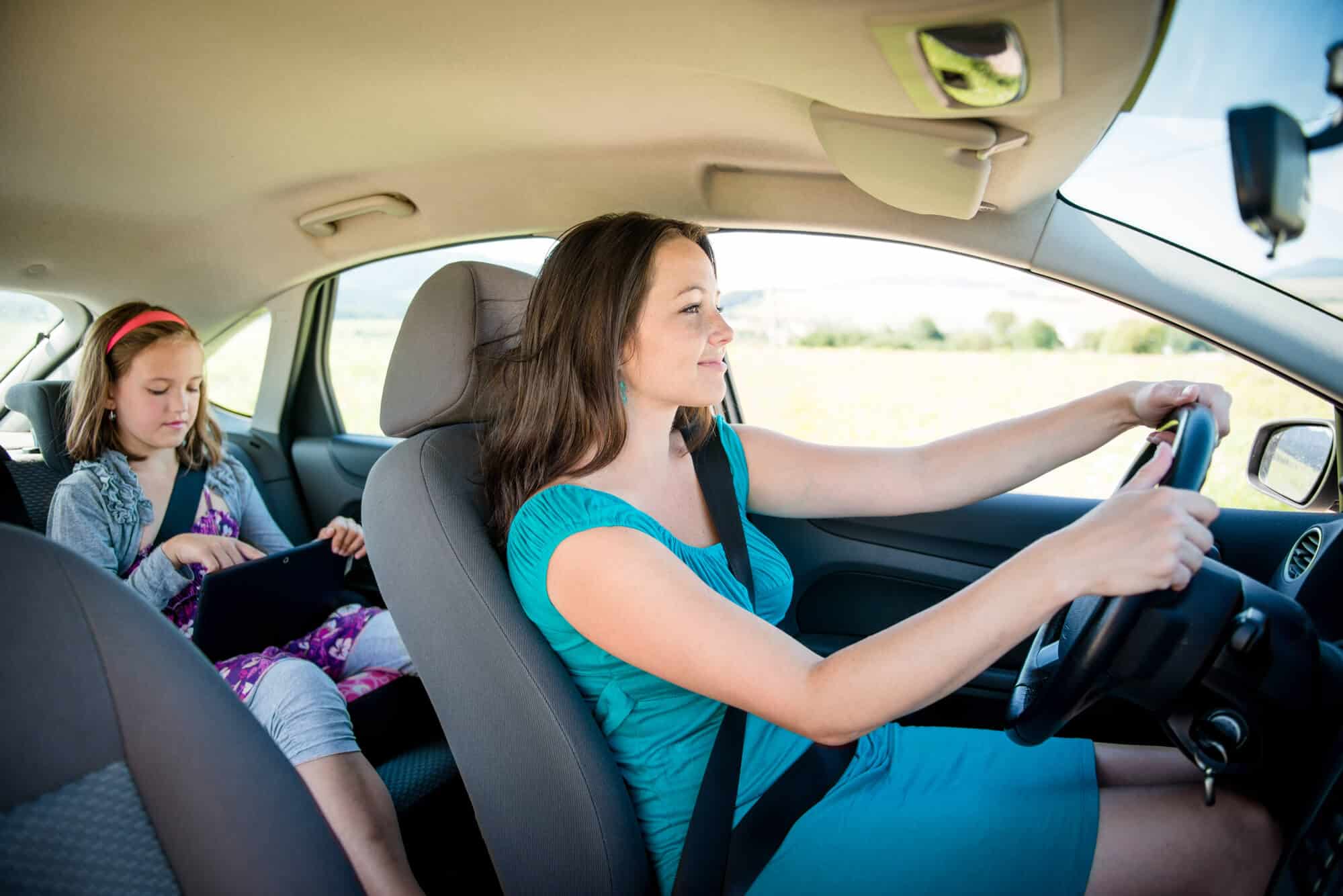 Inside the car, the air comes from the air conditioner. Image: depositphotos.com