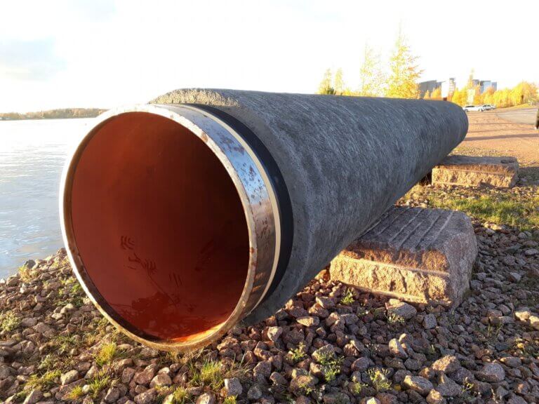 Apparently, it will be impossible to repair the vulnerabilities in these pipelines in the coming months. Part of the Nordstrom pipeline. Photo: Vuo, CC BY-SA 4.0