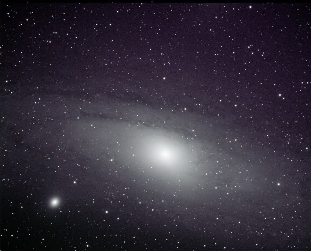 גלקסיית אנדרומדה. צילום באדיבות המכללה האקדמית כינרת