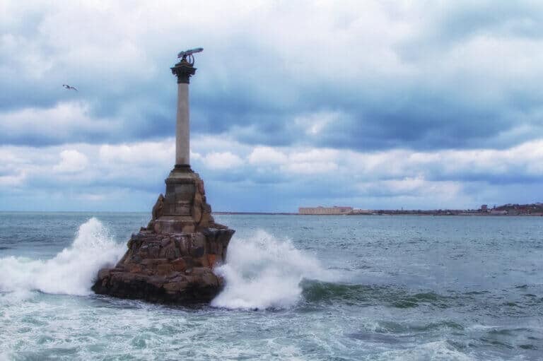 Monument to shipwrecks, Sevastopol Crimea. Image: depositphotos.com