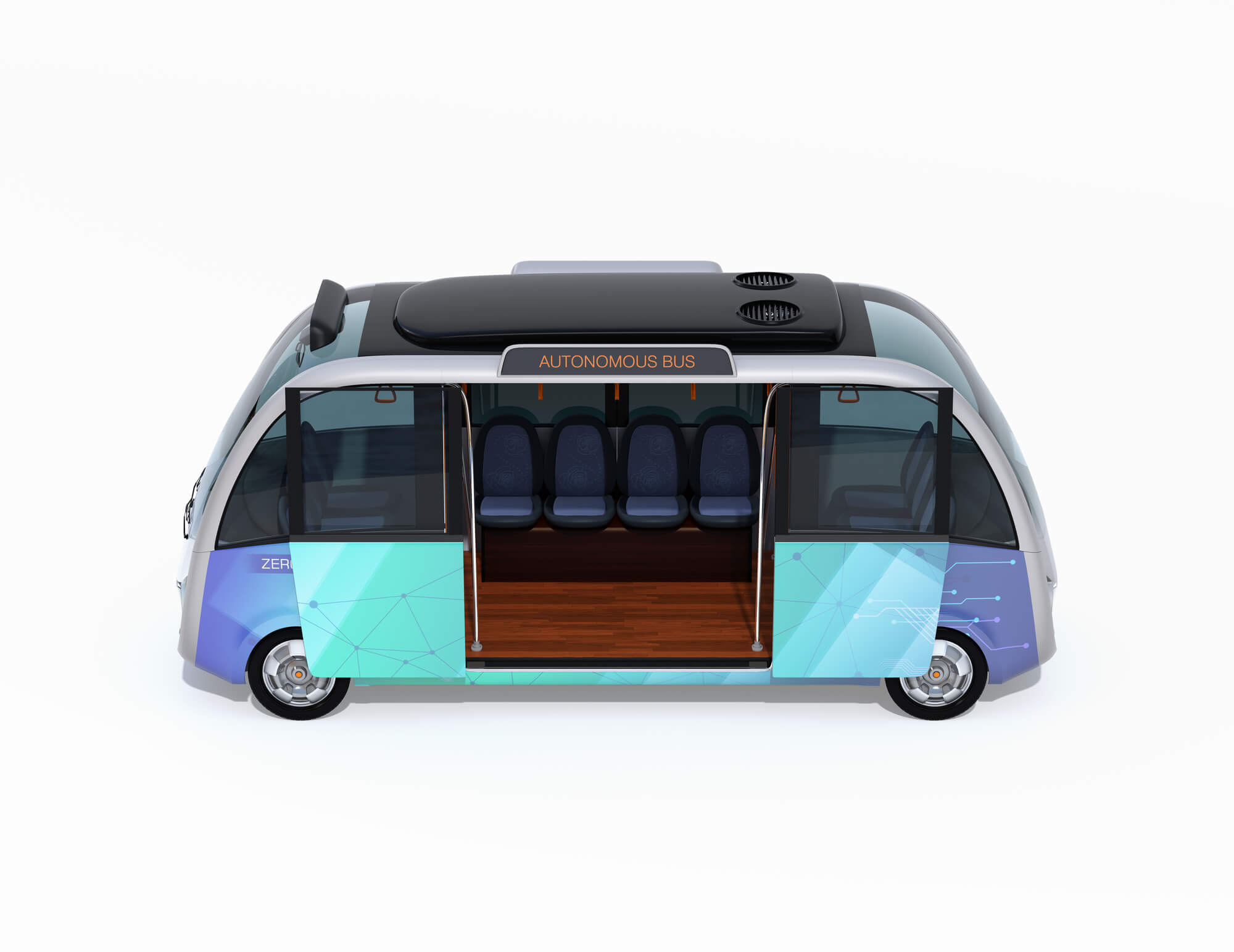 Autonomous bus. Image: depositphotos.com