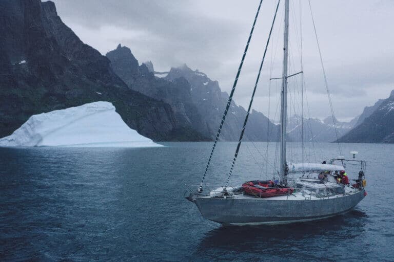 Northabout in the Arctic Circle. Photography: Thomas Bour
