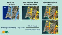 דוגמה למפות סיכוני אקלים של המשרד להגנת הסביבה