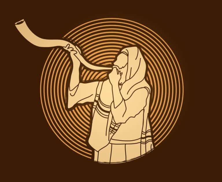 shofar. The only remnant of Temple music. Illustration: depositphotos.com