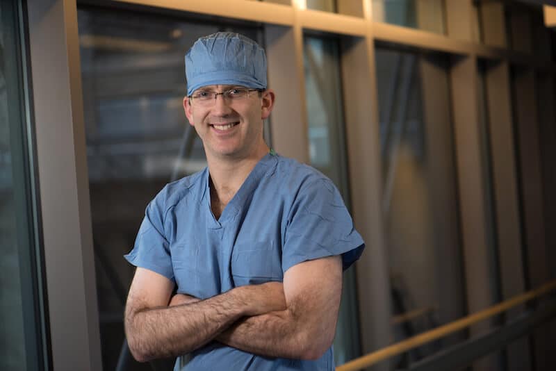 Heart surgeon Dr. David Hogenson. Photo courtesy of Boston Children's Hospital