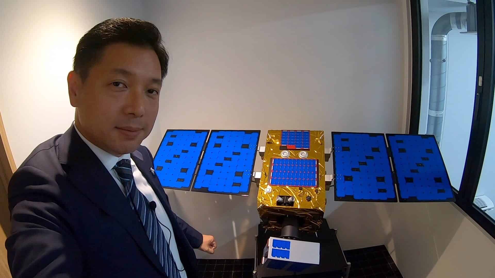 Novo Okada, CEO of Astroscale Global. Photo: Astroscale
