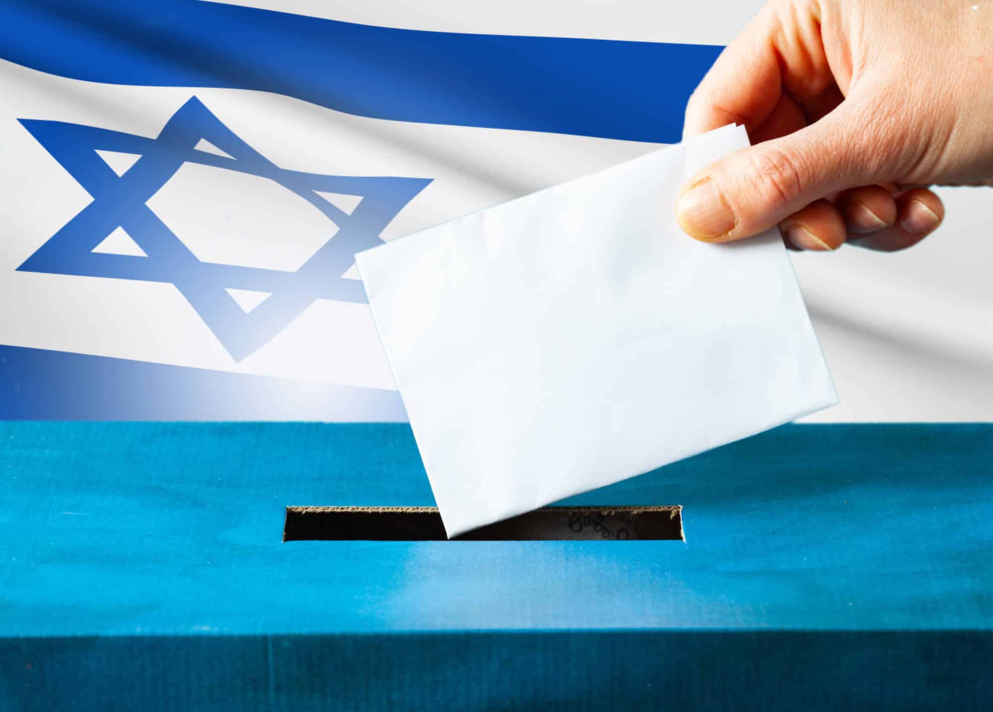 My ballot in the Knesset elections. Illustration: depositphotos.com