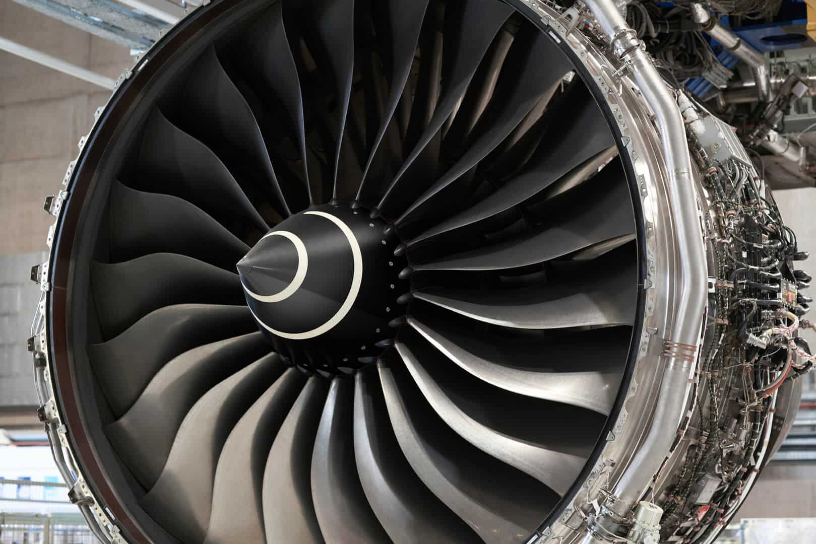 Rolls Royce jet engine. PR photo