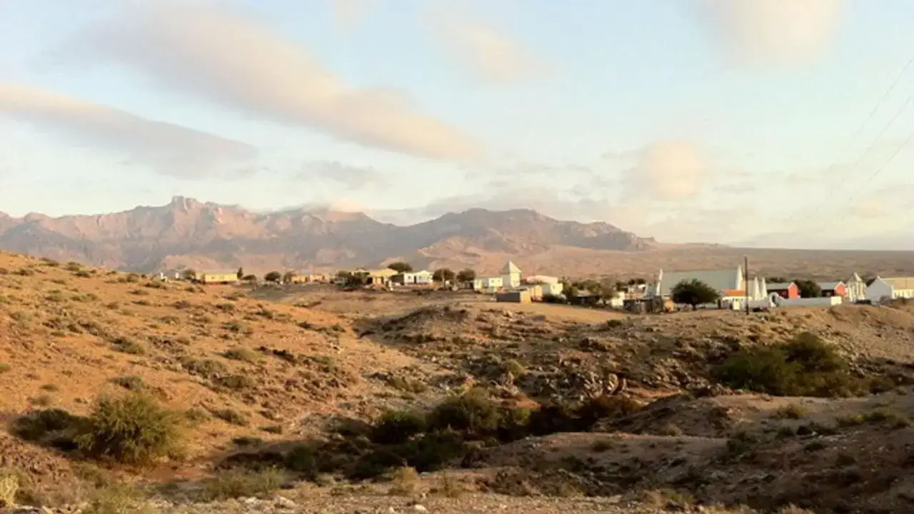 A view of the village of Kobus, on the border of South Africa and Namibia. DNA samples were collected from Nama people who lived in the area throughout history. Credit: Brenna Henn/UC Davis