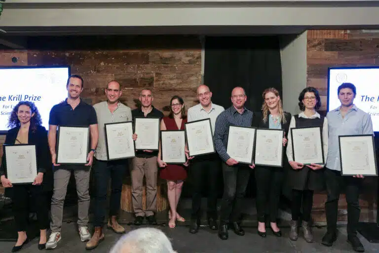Winners of the 2023 Creel Award for Young Scientists. Photo: Keren Wolff