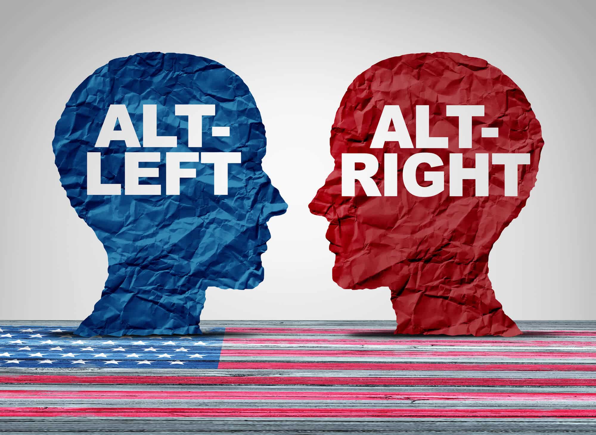 political polarization. Illustration: depositphotos.com