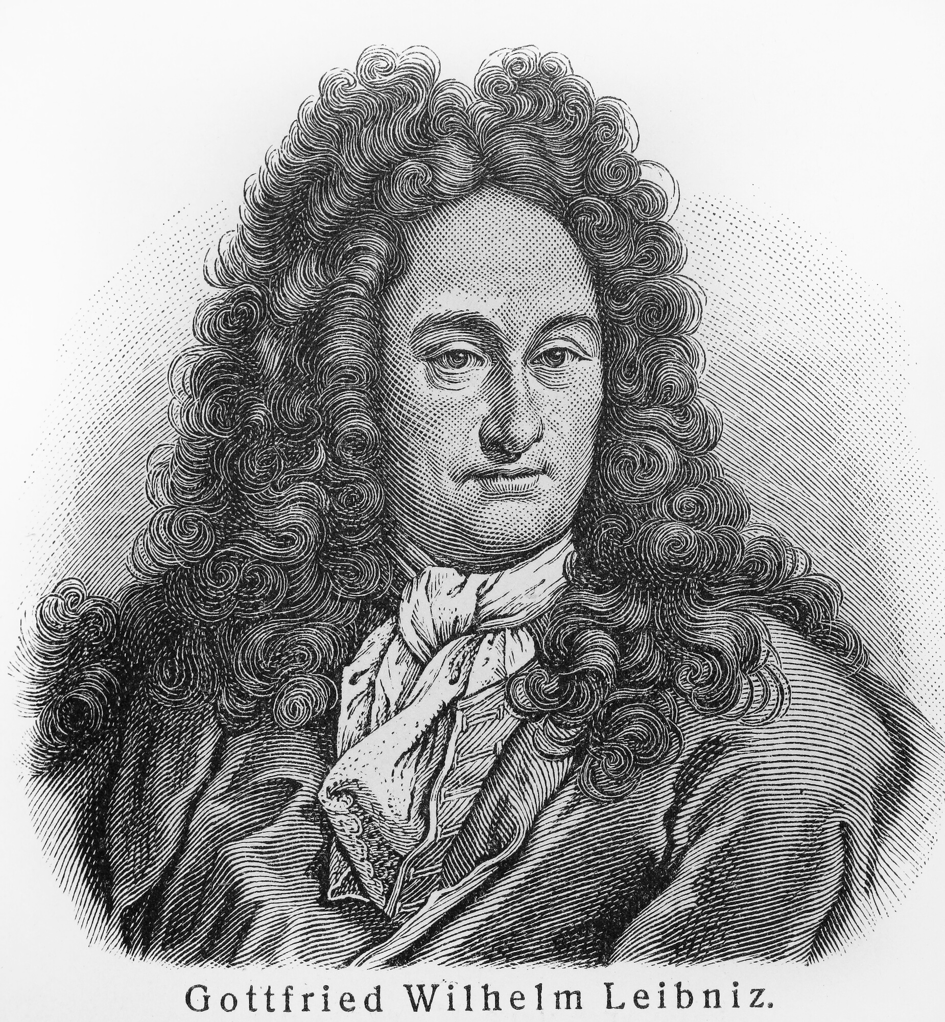Friedrich Wilhelm Leibniz. Illustration: depositphotos.com
