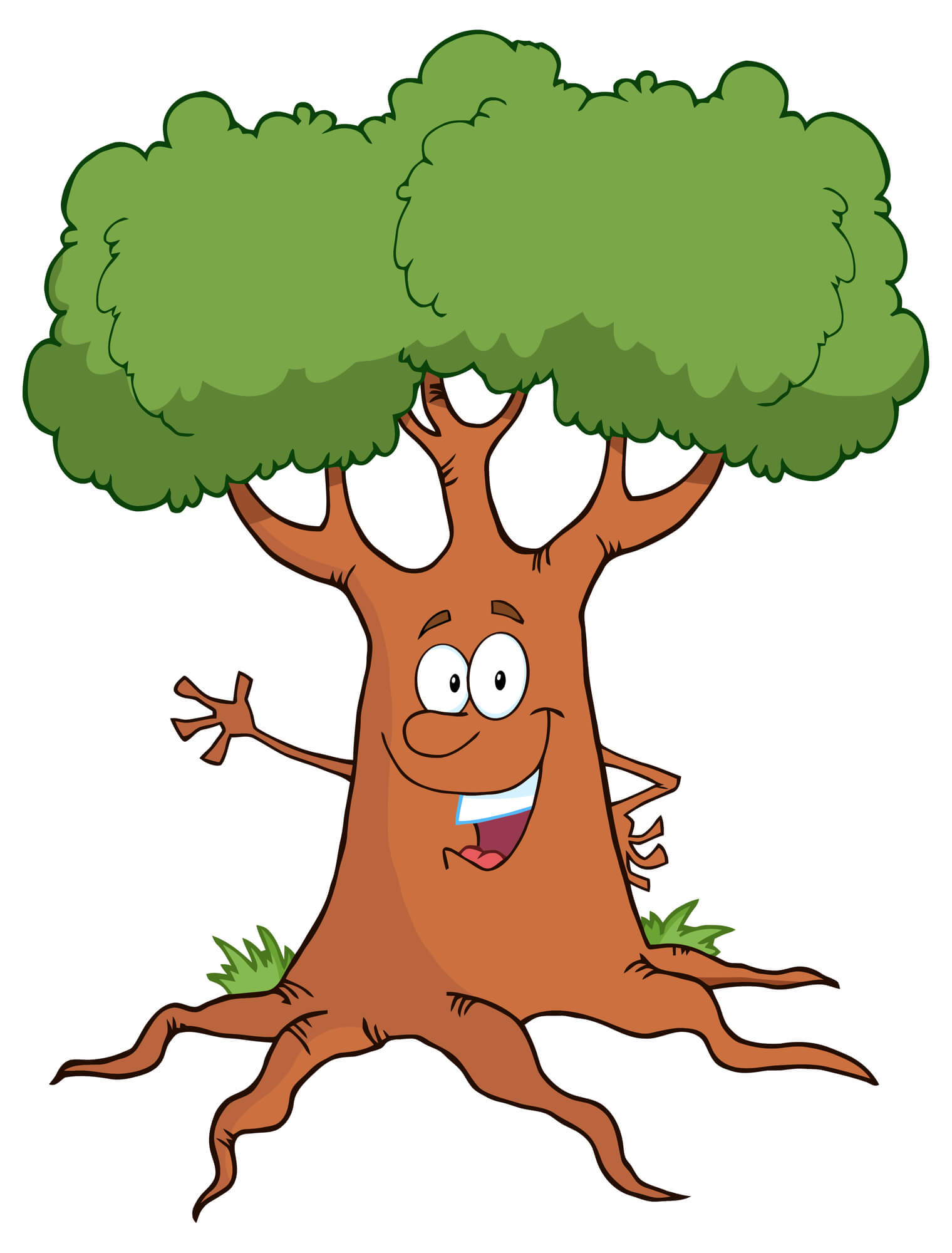 The happy tree. Illustration: depositphotos.com