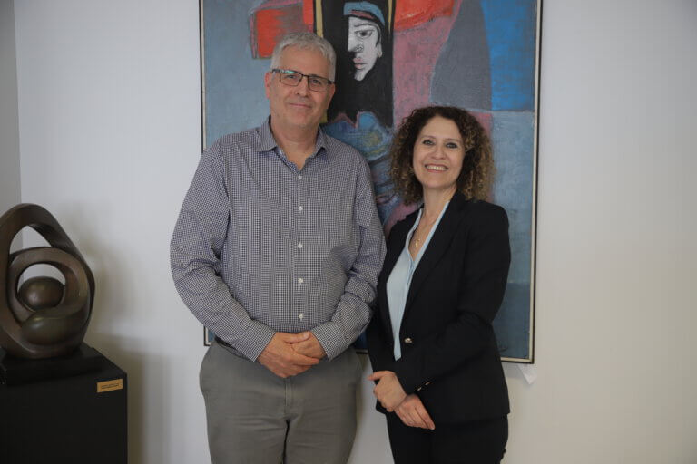 Professor Mona Maron and Professor Gur Elroy will replace him in the position of Rector, photo: Haifa University