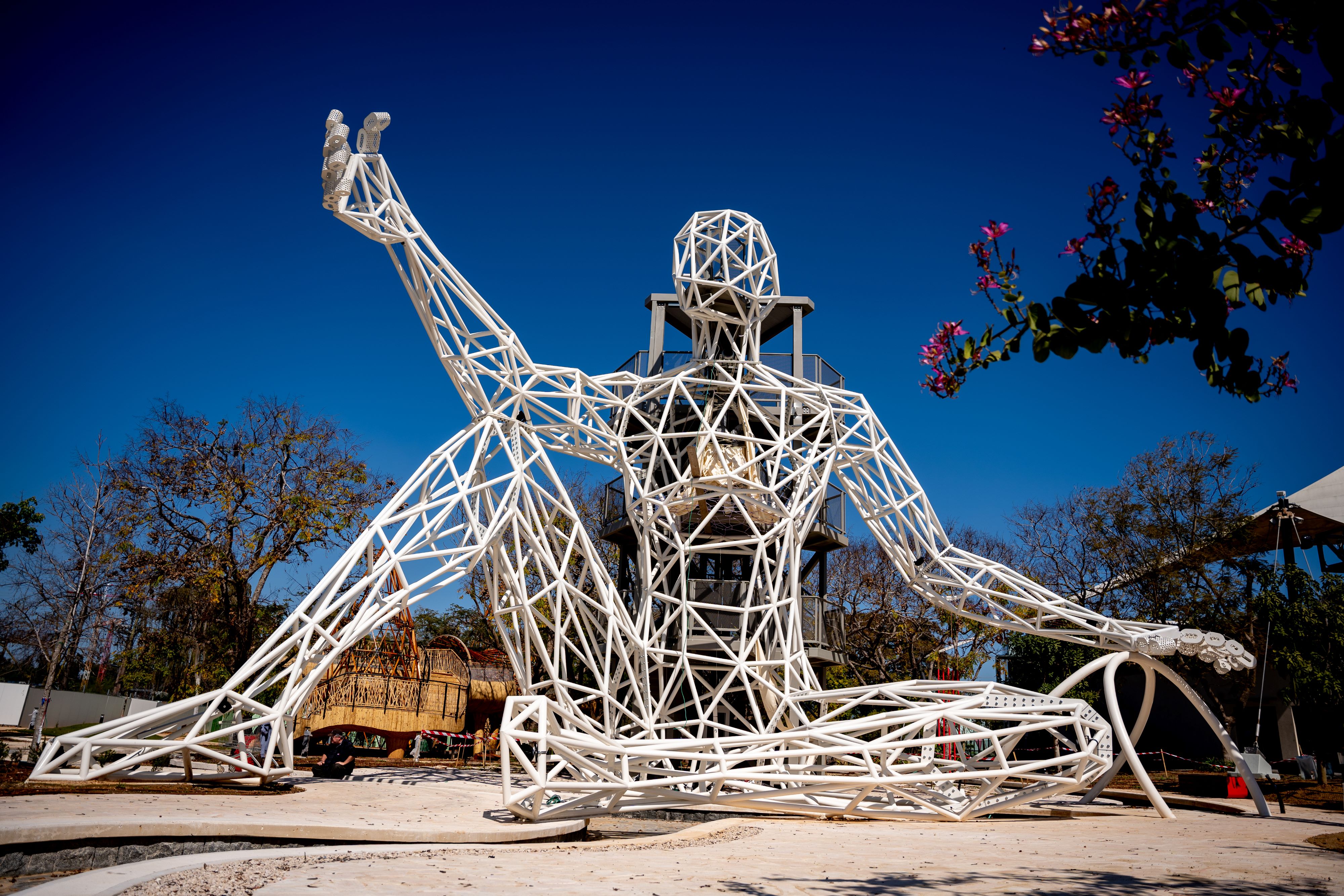 حديقة العلوم في معهد ديفيدسون لتعليم العلوم. تصوير إيدو كاجان