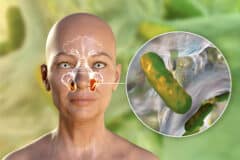 חיידק Pseudomonas Aeruginosa גורם לדלקת הסינוסים A Hrefhttps Depositphotoscom המחשה Depositphotoscom A