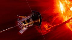 NASA's Parker Solar Probe. Credit: Johns Hopkins University/APL/Steve Gribben