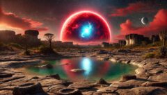 يمكن للأشعة فوق البنفسجية الصادرة عن الانبعاثات بين النجوم أن تؤدي إلى تآكل الغلاف الجوي للكواكب. الائتمان: جامعة هاواي في مانوا